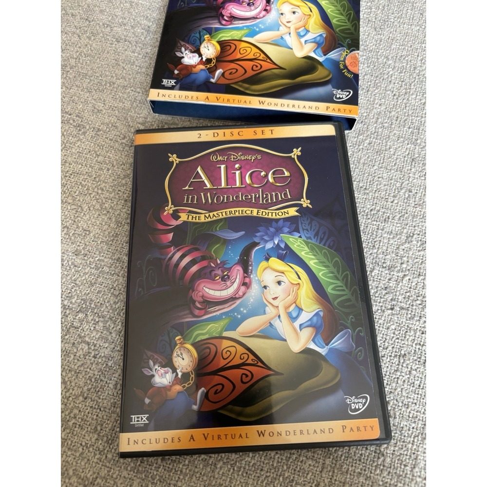 Disney DVD Lot Of 4 Platinum Edition 2 Disc Set Little Mermaid Snow White Alice - Picture 12 of 16